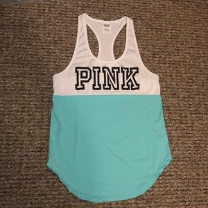 VS Pink block colored tank!